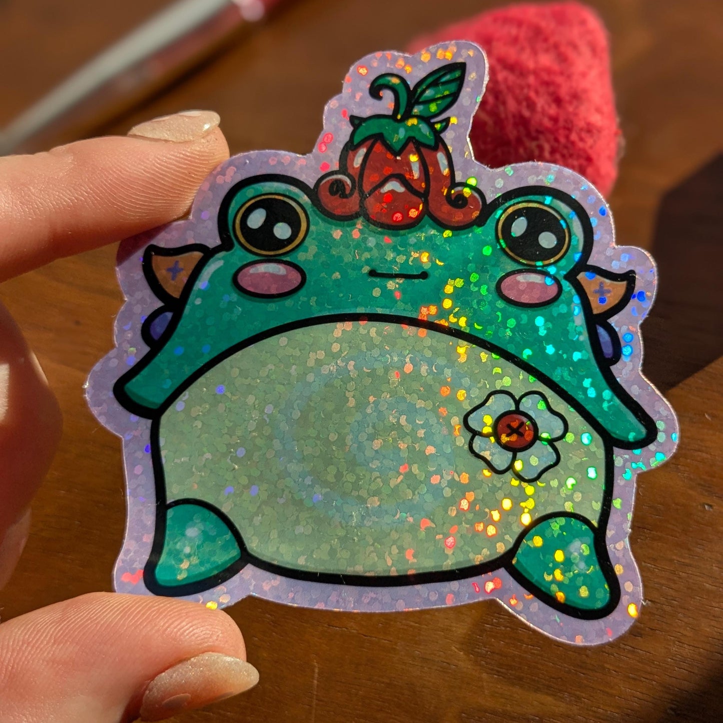 Pip the Fairy Frog Sticker