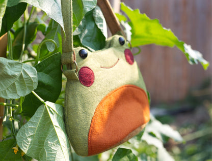 Lily the Frog Princess Purse