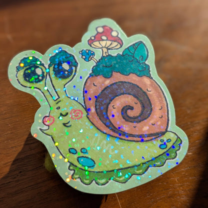 Milo the Snail Sticker
