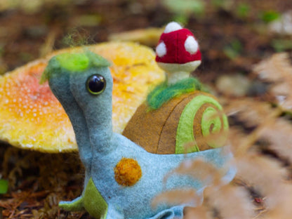 Milo the Mushroom Forest Snail