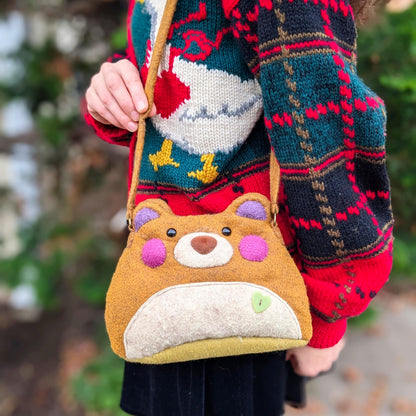 Buttons the Bear Purse