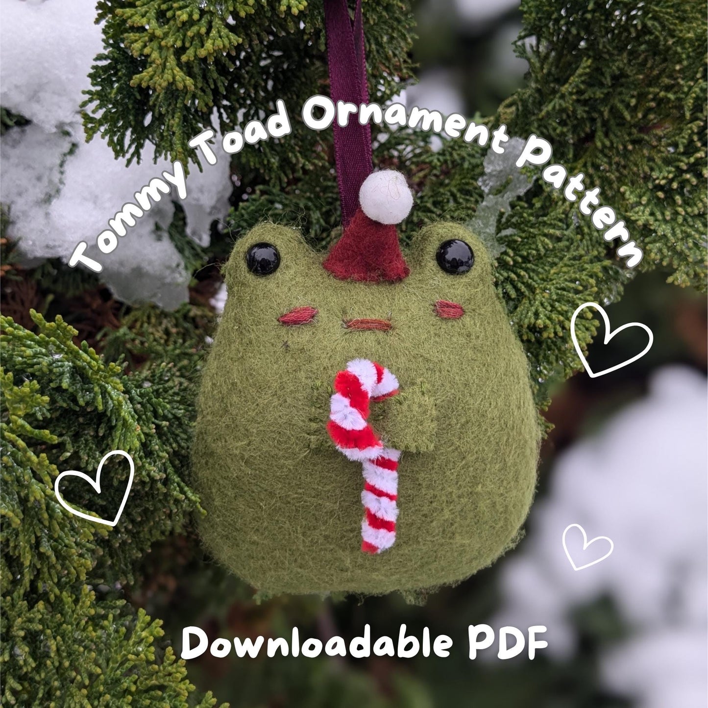 Tommy Toad Ornament Pattern