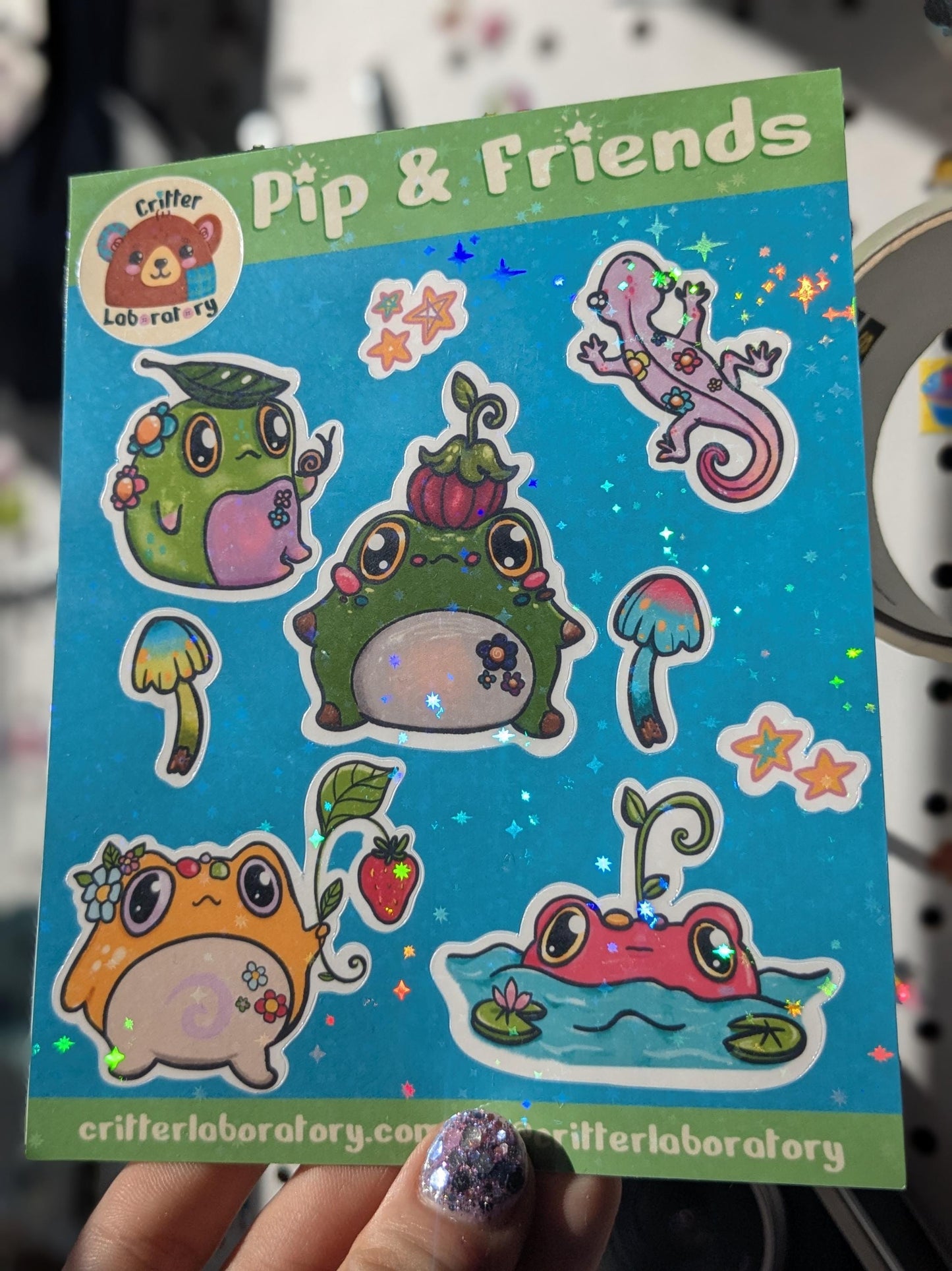Pip & Friends Sticker Sheet