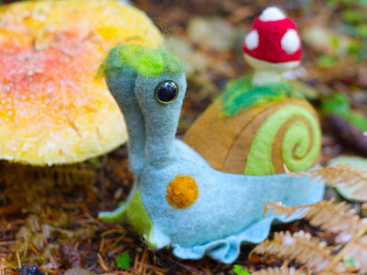 Milo the Mushroom Forest Snail