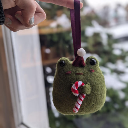 Tommy Toad Christmas Ornament