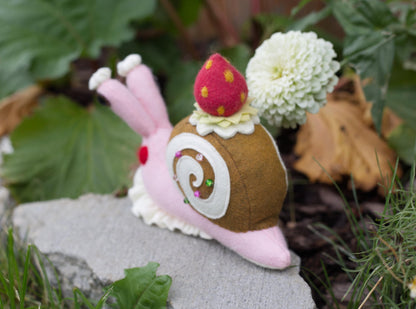 Madeline the Strawberry Swirl Snail