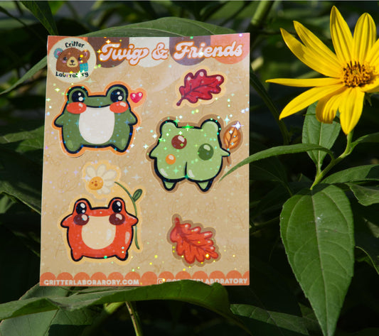 Twig & Friends Froggy Sticker Sheet