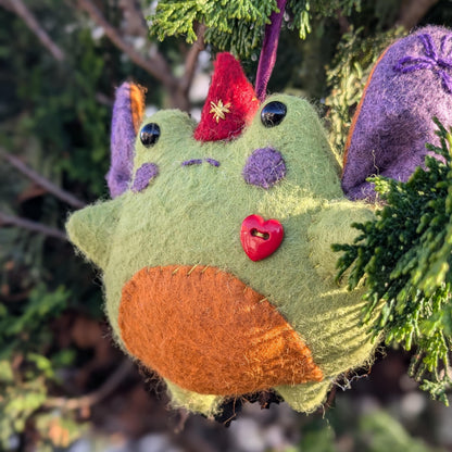 Fern the Fairy Frog Ornament