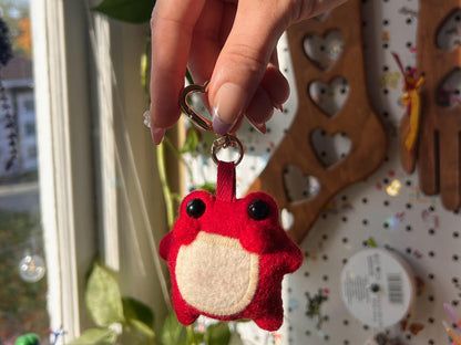 Pixie the Pocket Frog Keychain