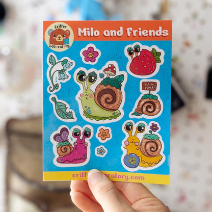 Milo & Friends Sticker Sheet