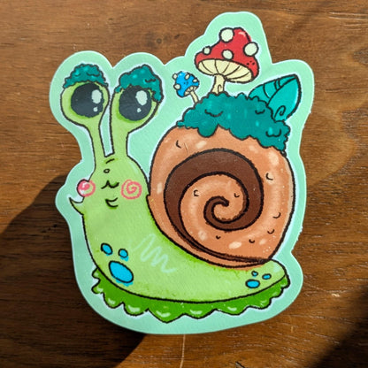 Milo the Snail Sticker