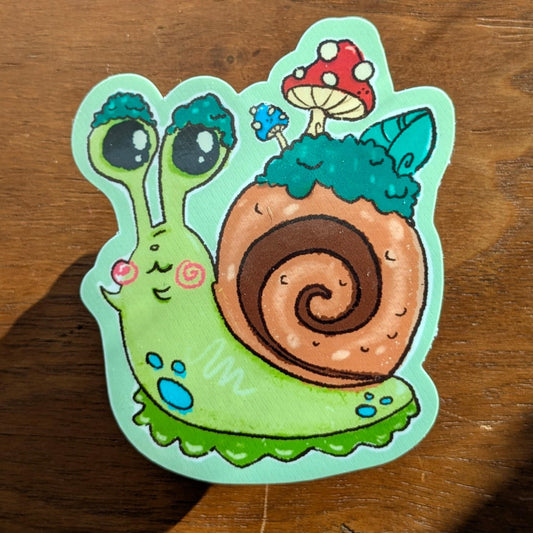 Milo the Snail Sticker