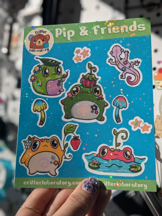 Pip & Friends Sticker Sheet