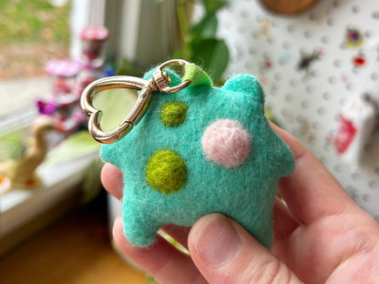 Jellybean the Pocket Frog Keychain