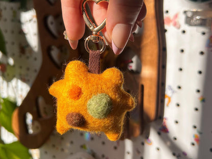 Dandelion the Pocket Frog Keychain