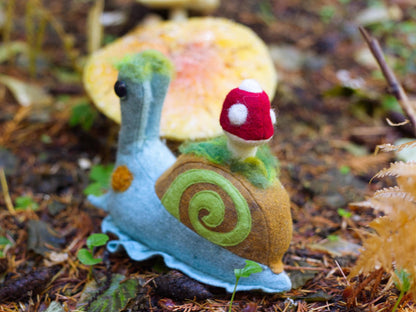 Milo the Mushroom Forest Snail