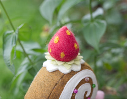 Madeline the Strawberry Swirl Snail