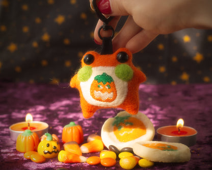 Halloween Edition Pocket Frog Keychain Blind Box