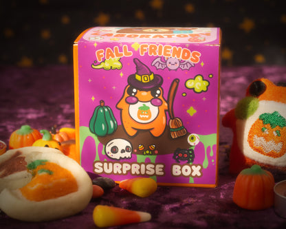 Halloween Edition Pocket Frog Keychain Blind Box