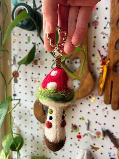 Mochi the Mushroom Keychain
