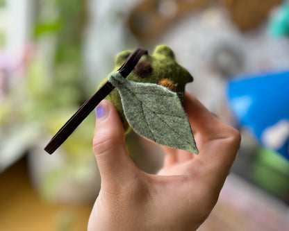 Twig the Frog: Car Charm Rearview Mirror Hanger