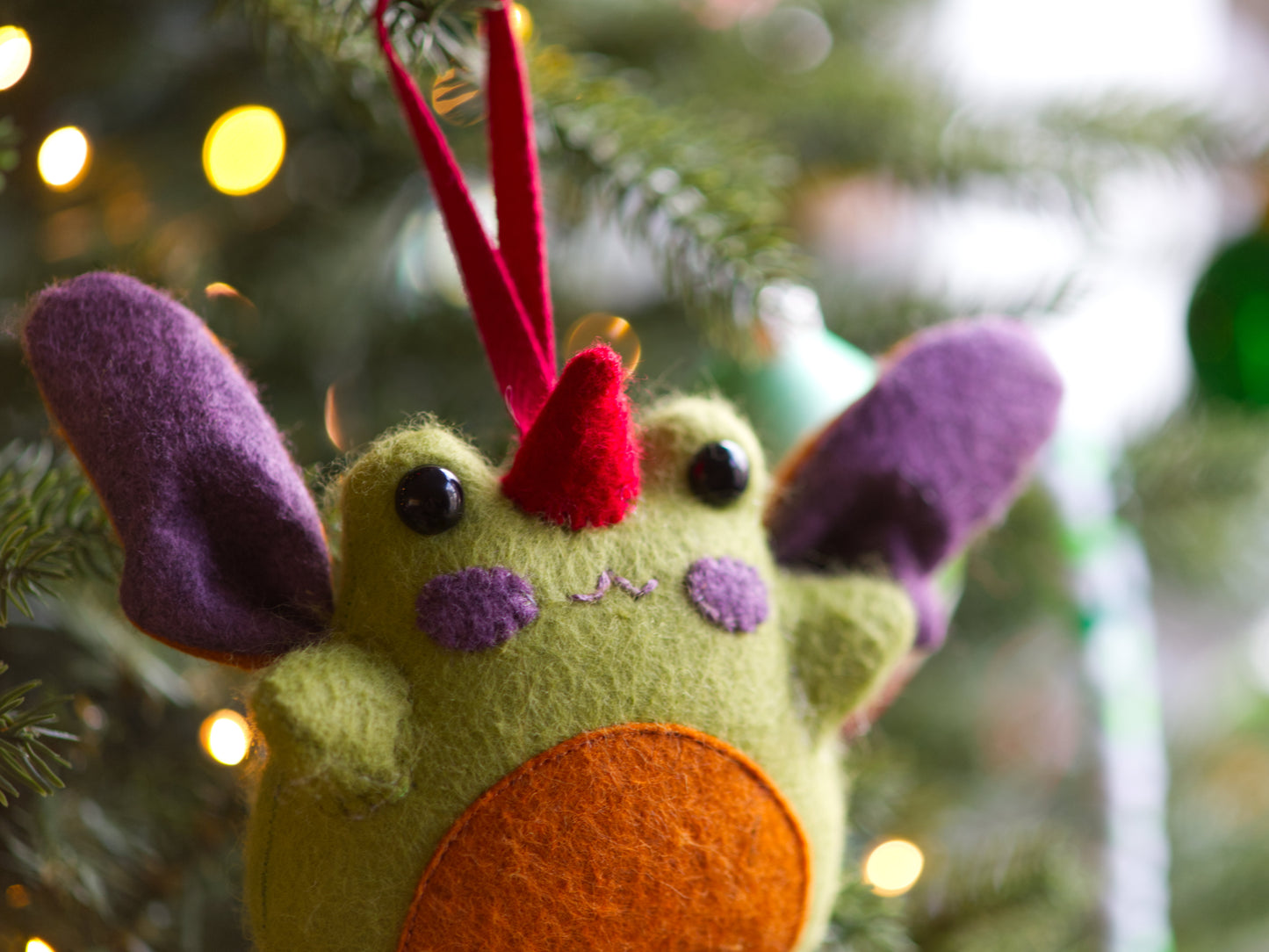 Fern the Fairy Frog Ornament