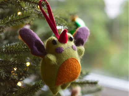 Fern the Fairy Frog Ornament