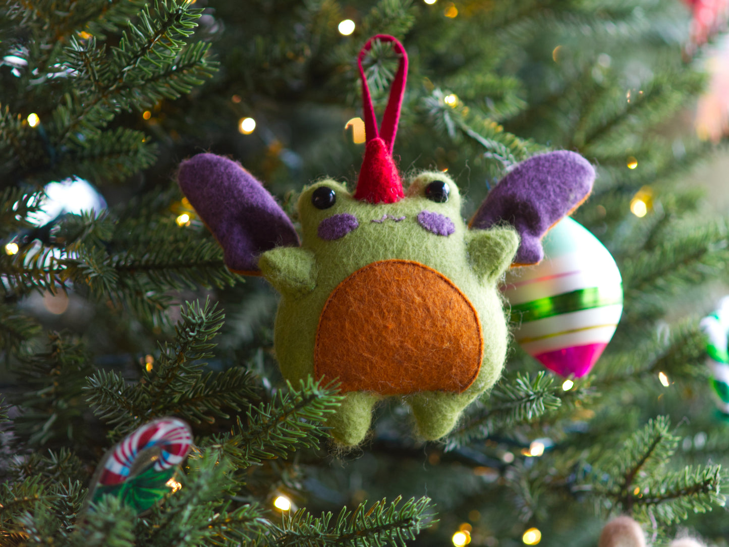 Fern the Fairy Frog Ornament