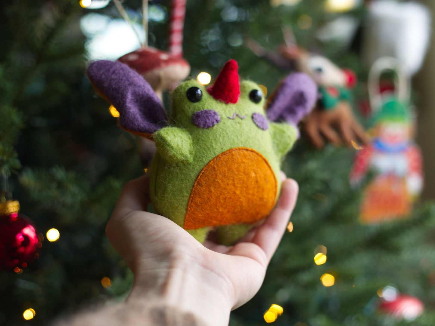 Fern the Fairy Frog Ornament