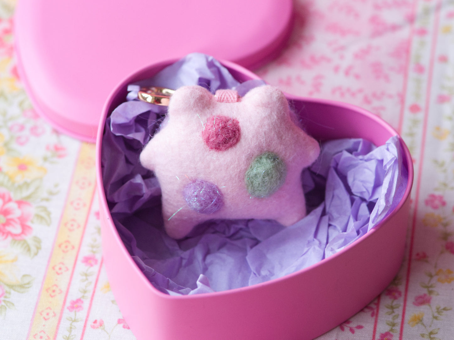 Sprinkles the Pocket Frog Keychain