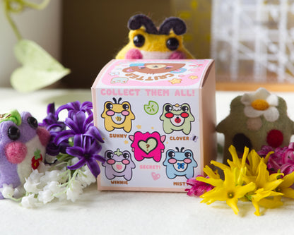 Spring Edition Pocket Frog Keychain Blind Box