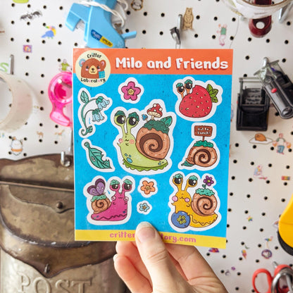 Milo & Friends Sticker Sheet