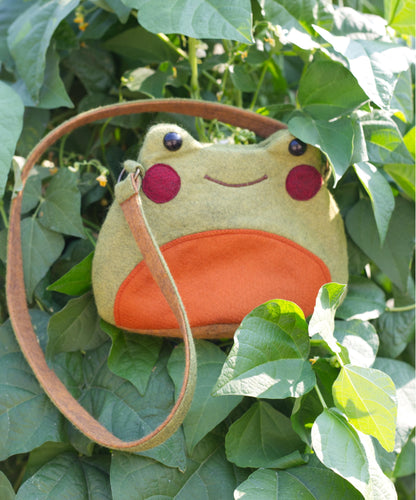 Lily the Frog Princess Purse