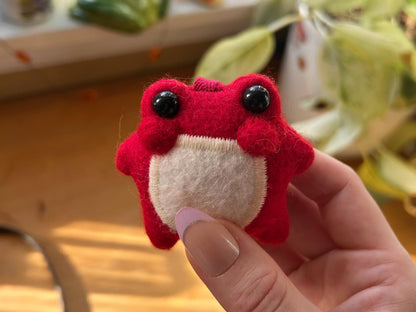 Pixie the Pocket Frog Keychain