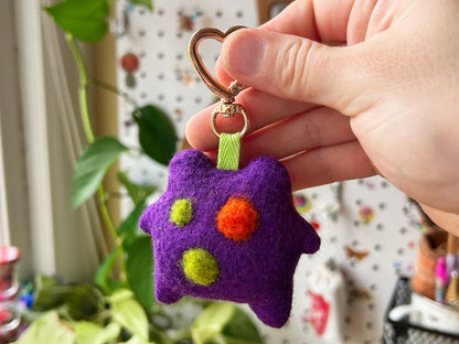 Doodle the Pocket Frog Keychain