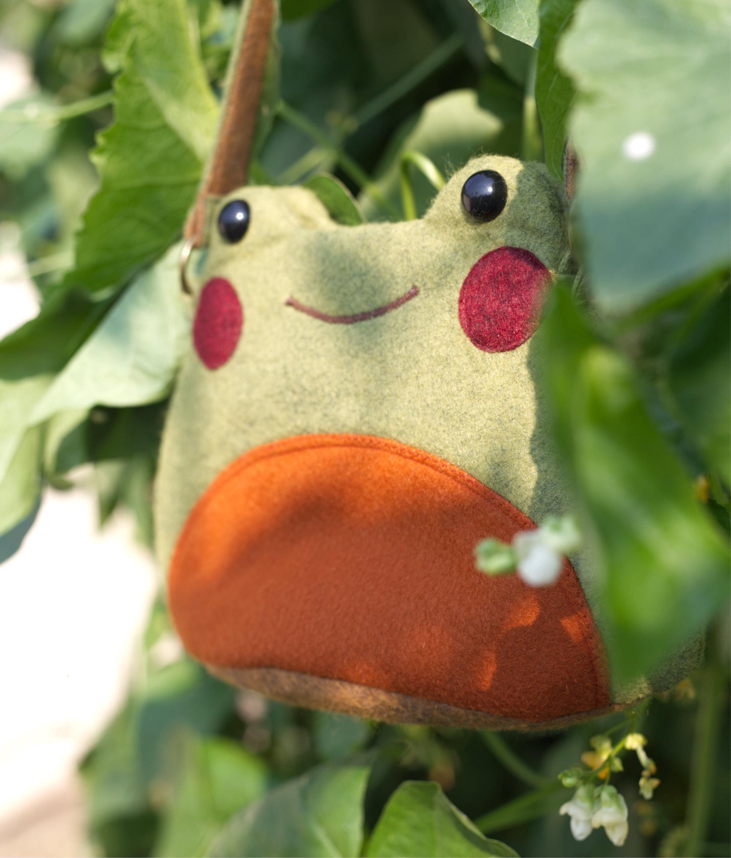 Lily the Frog Princess Purse
