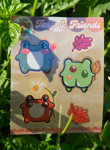 Twig & Friends Froggy Sticker Sheet
