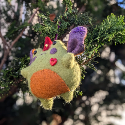 Fern the Fairy Frog Ornament