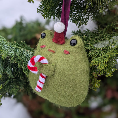 Tommy Toad Christmas Ornament