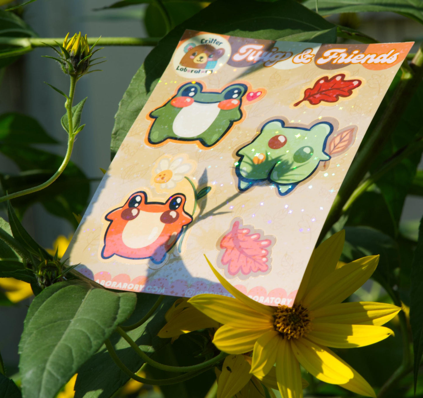 Twig & Friends Froggy Sticker Sheet